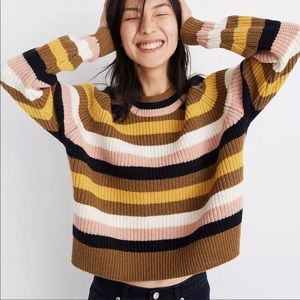 Striped Madewell sweater